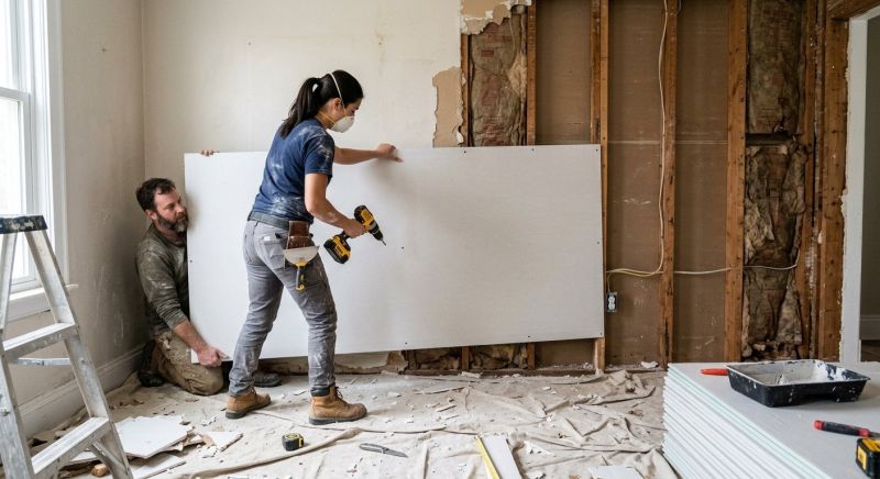 Bathroom Drywalling in Kansas City, KS