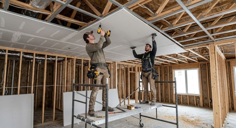 Ceiling Drywall Replacement in Denver County, CO